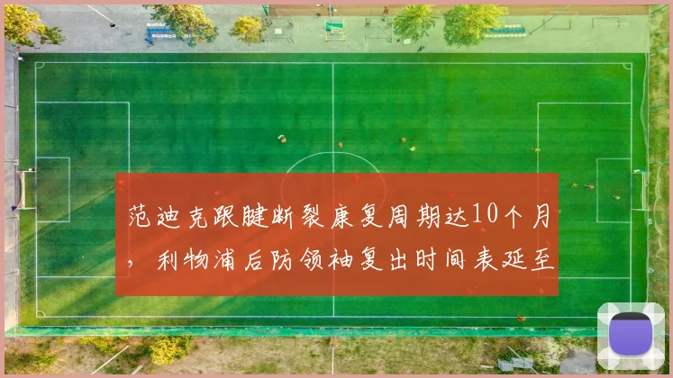 范迪克跟腱断裂康复周期达10个月，利物浦后防领袖复出时间表延至2027年